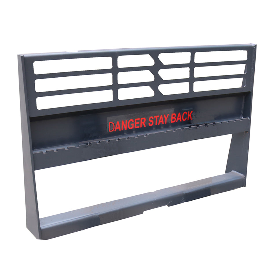 48'' Pallet Fork Frame 4400lb Capacity Skid Steer Attachment Quick Tach