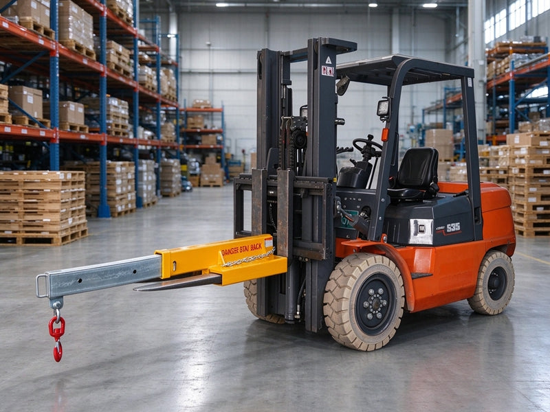 Short Forklift Jib Boom Guide: Uses, Capacity & Fit