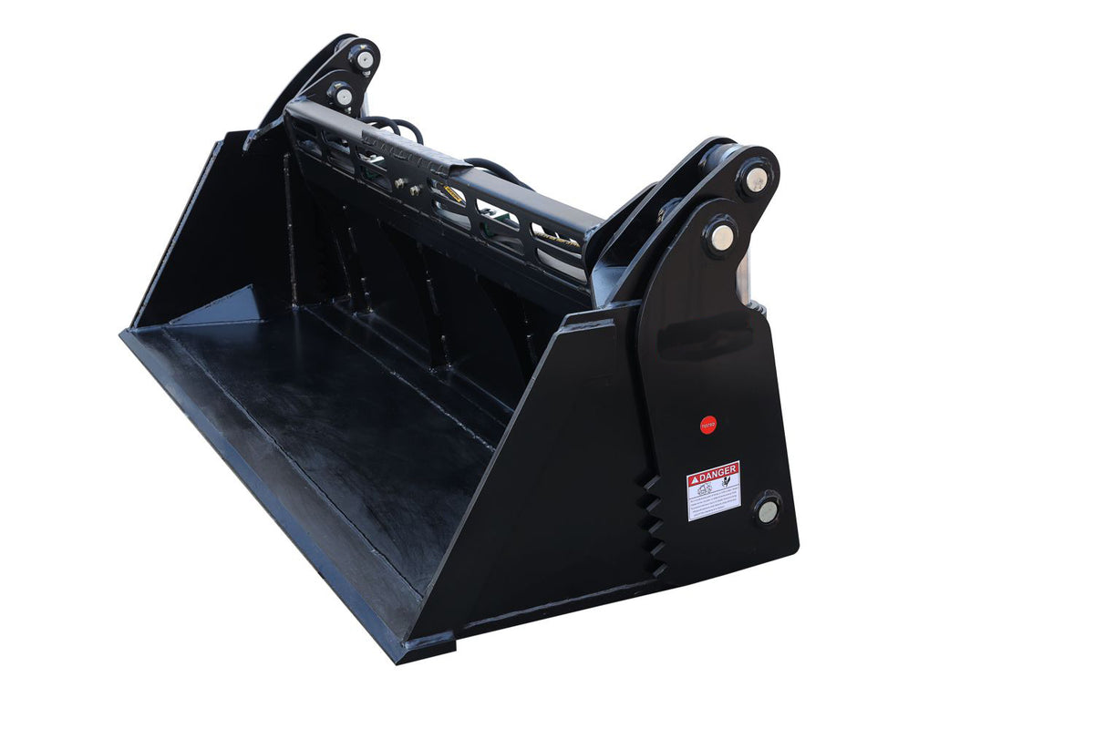 4 in 1 Combo/Multi Purpose Bucket Skid Steer Quick Tach LANDY