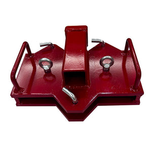 2" Dual Forklift Hitch Receiver Aadpter