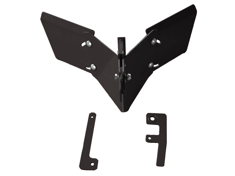 Landy Attachments Garden Hiller-Furrower Kit for Rear Tine Tillers to Cultivate & Clean Lands