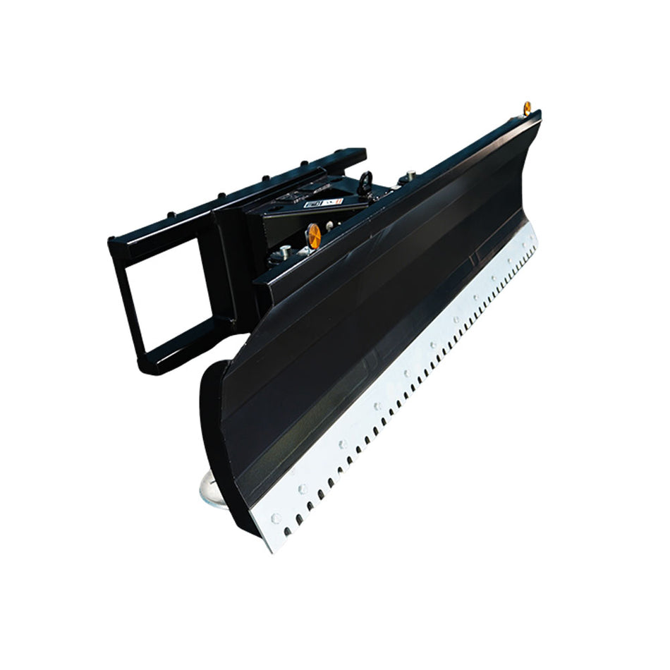 72" Extreme-Duty Pusher Snow Plow, Snow Blade, Dozer Blade Combo Attachment
