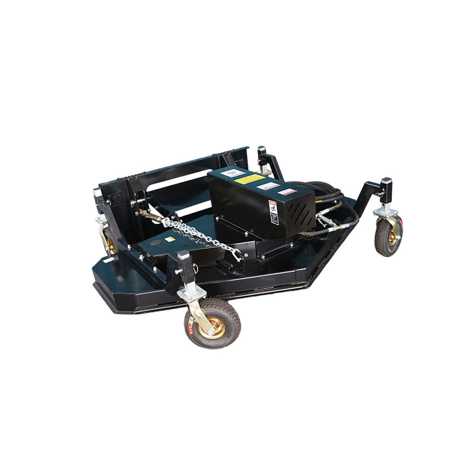 Landy Attachments Skid Steer Finish Mower Fits Universal Skid Steer Quick Attach