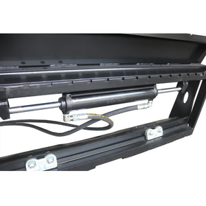 Skid Steer Adjustable Hydraulic Pallet Fork Frame Attachment