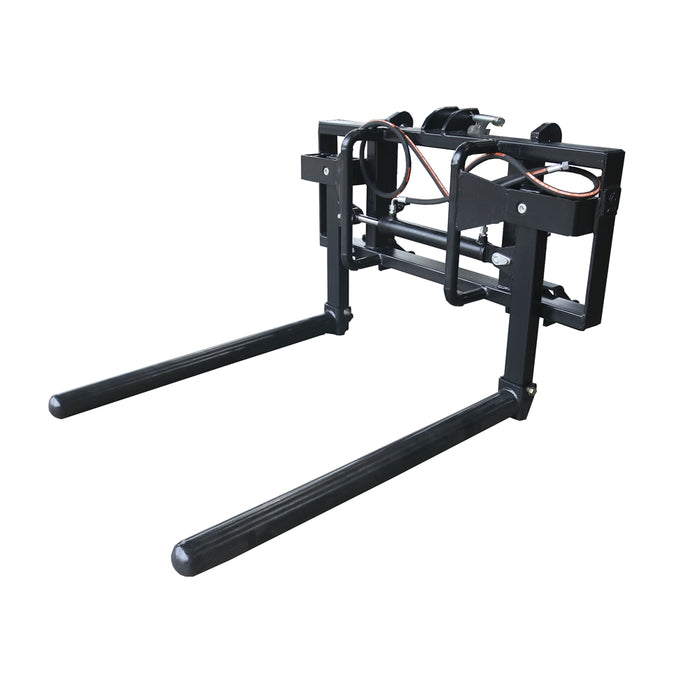 Hydraulic Single Round or Square Bale Lifter/Handler SMS Brackets, Heavy Duty Bale Squeezer Bale Handler