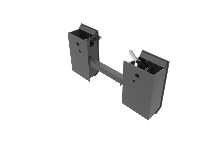 Landy Skid Steer Quick-Tach Conversion Adapter | Global Loader to Skid Steer | Heavy Duty Steel