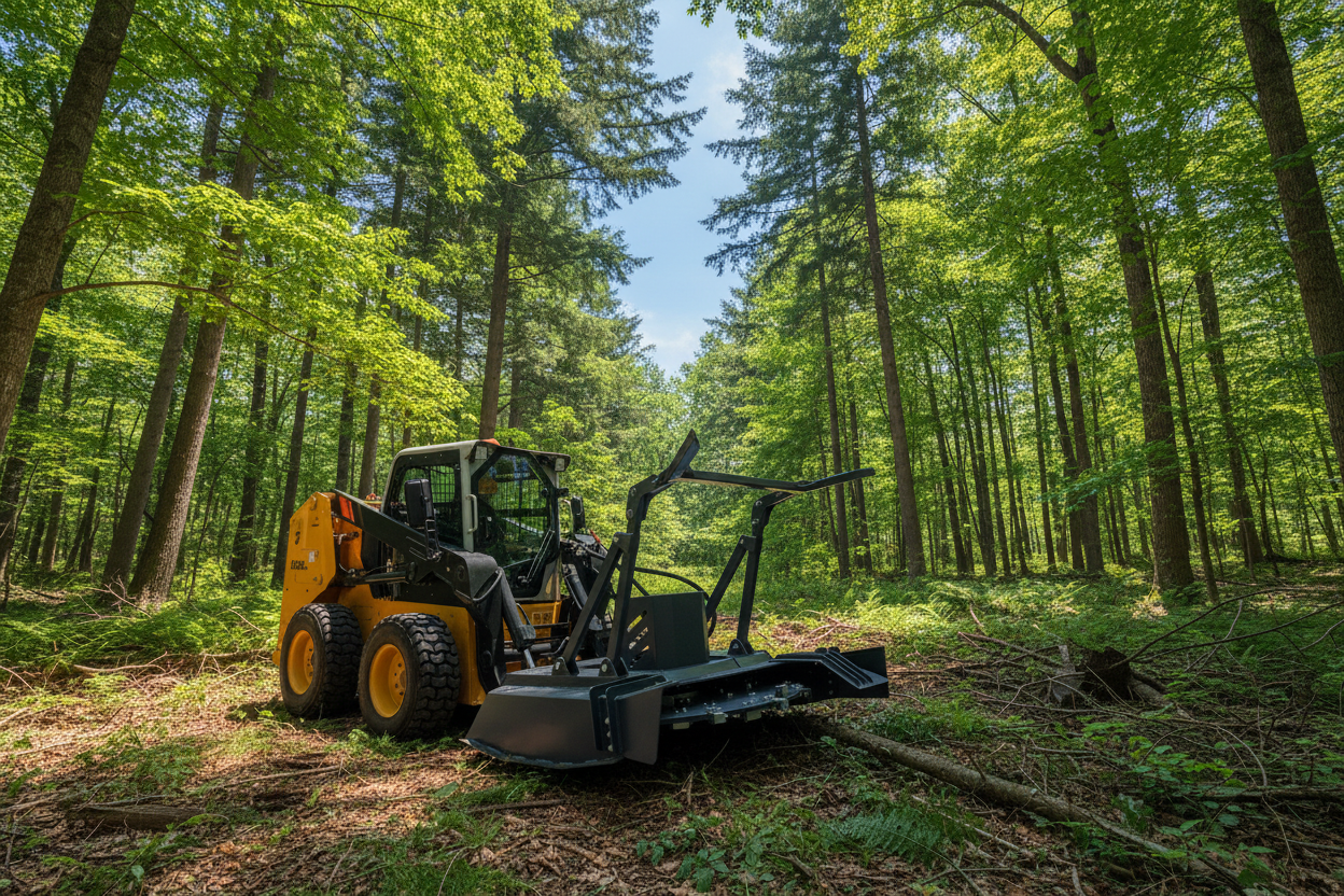 Disc Mulcher - Forest Background 1