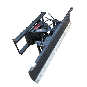 72" Light-Duty Pusher Snow Plow Dozer Blade Combo Attachment
