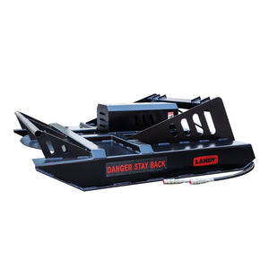 72" Skid Steer Hydraulic Heavy Duty Brush Mower Cutter