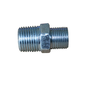 Pipe Fitting Metric M18 x 1.5 Male to 1/2" NPT Male Brass Adapter